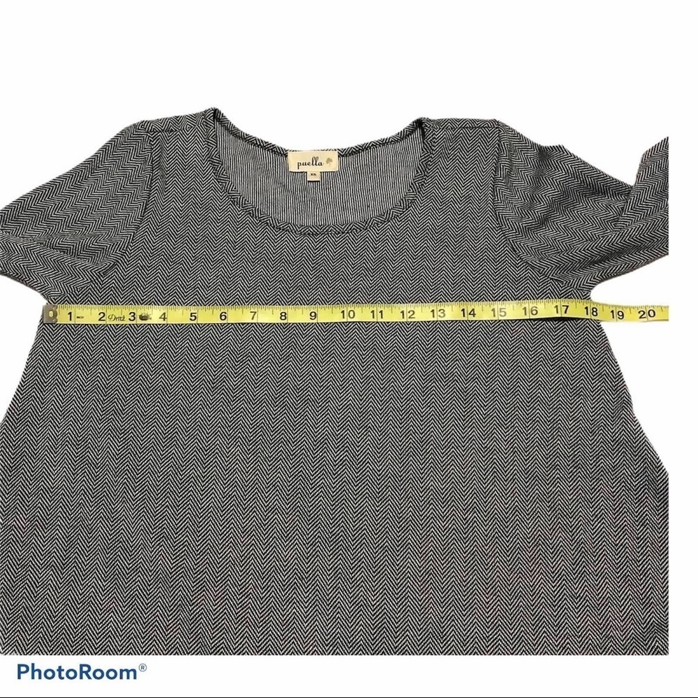 Anthropologie Herringbone Swing Dress - Picture 11 of 13